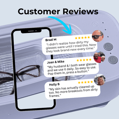 WhistleClean Glasses Cleaner