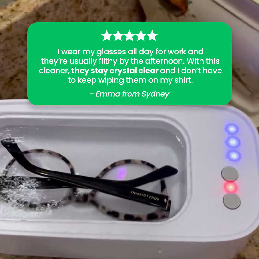 WhistleClean Glasses Cleaner